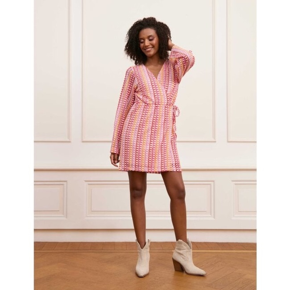 Lofty Manner Jurk Demi Multi Color Size S MSRP $82 8-2